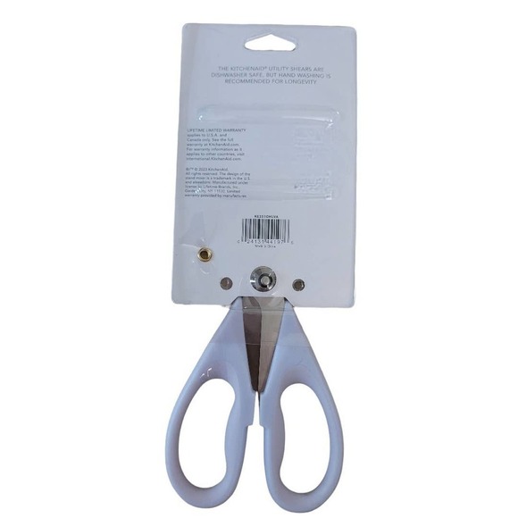 NEW KitchenAid All Purpose Kitchen Shears in Lavender Cream color - Picture 3 of 3